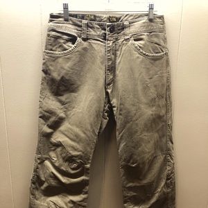 Men's KUHL Brown Crag Series Pants 32X34